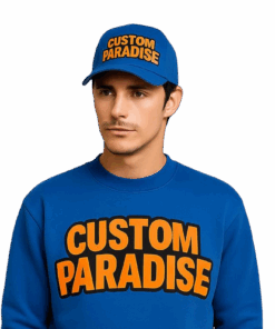 Casquette personnalisée en DTF avec logo - Custom Paradise Paris