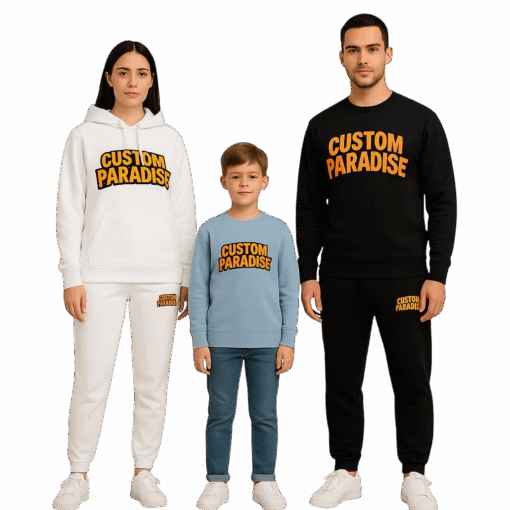 pull personnalisé sans capuche avec logo